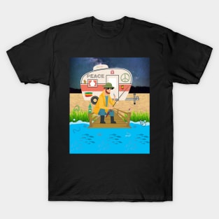 Crazy fisherman T-Shirt